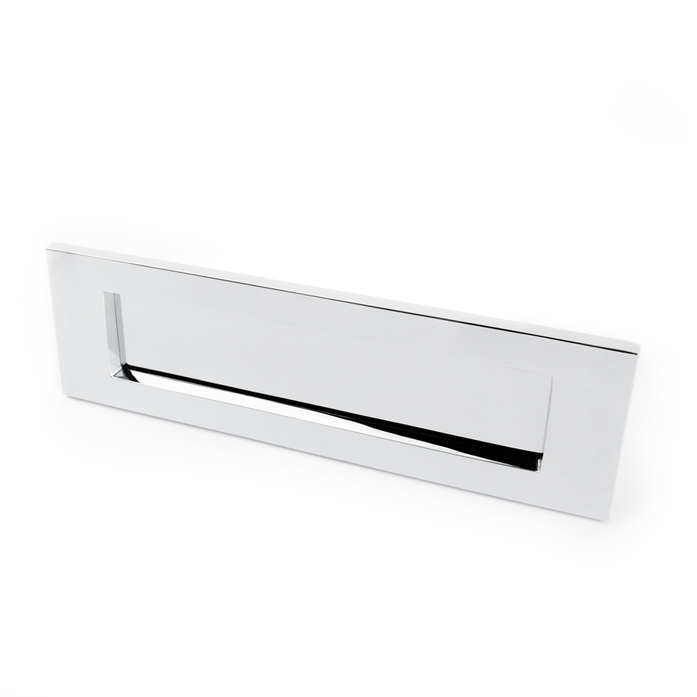 Dart Letterplate (10 x 3 Inch) - Polished Chrome